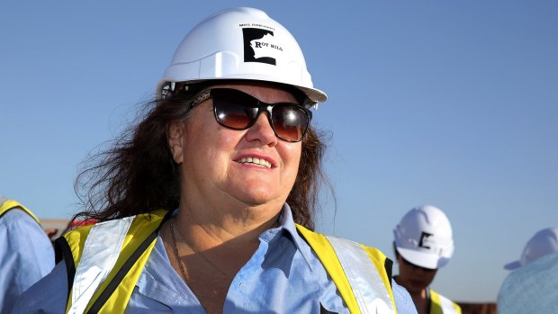 Gina Rinehart plans to build a mine in Queensland's Galilee Basin.