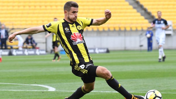 Knows how to find the net: New Melbourne City signing Dario Vidosic.