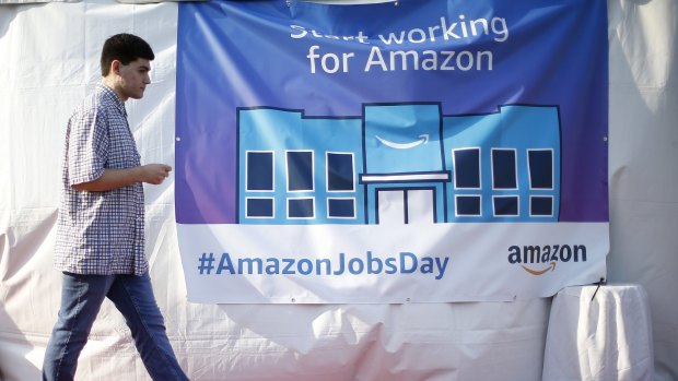 If Amazon does hire 50,000 people in the US this month, economists say that could be enough to make a meaningful impact on the country's August employment numbers.