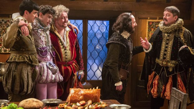 <i>Upstart Crow</i> on ABC is a new comedy about the Bard by Ben Elton.