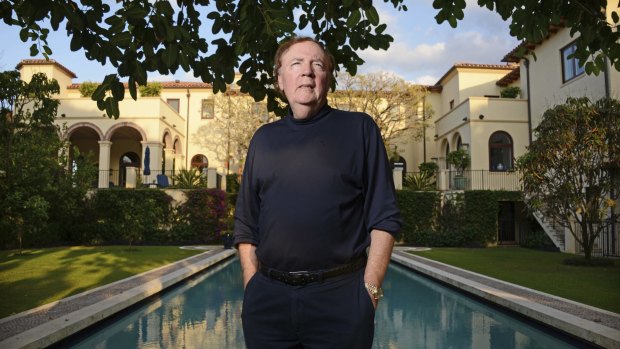 James Patterson, the mystery novelist, at home in Palm Beach, Florida.