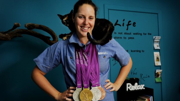 Alicia Coutts works at the RSPCA in Canberra.