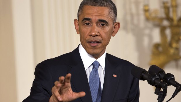 US President Barack Obama says whether international negotiators and Iran can reach a deal over Tehran's nuclear program is "an open question".