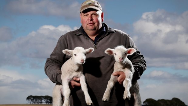 Ian Cargill may have to feed lambs on his property by hand.