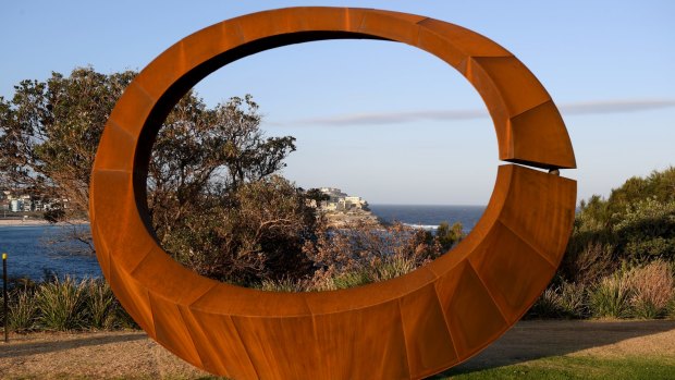 Orb by David Ball won the $60,000 prize for Sculpture by the Sea.