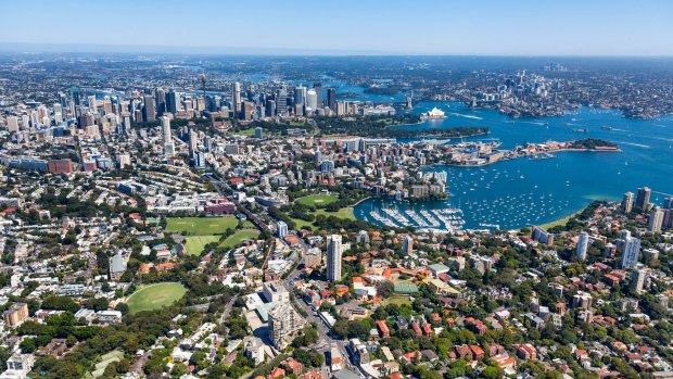 Sydney's property market has soared 118 per cent in a decade, while Perth's house prices increased 4 per cent.