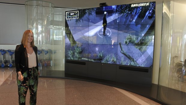 APositive CEO and founder Amber Standley says Canberra Airport is the first to introduce a virtual reality visitor experience.