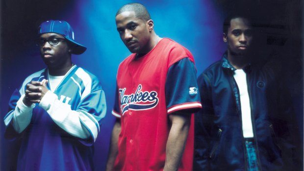 Phife Dawg (left) pictured with A Tribe Called Quest in 2010.