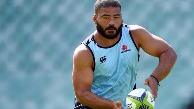 Fired-up: Hooker Tolu Latu has been working on increasing his physical fitness.
