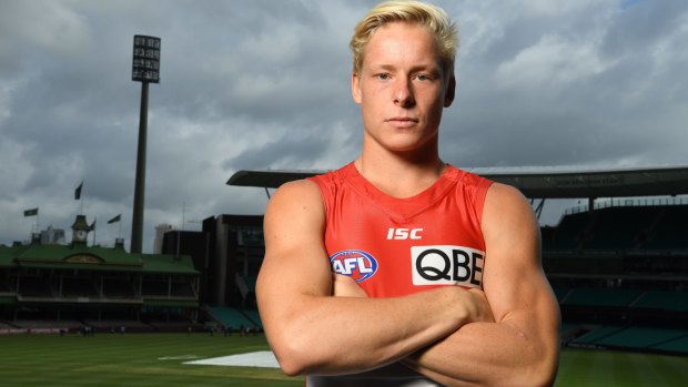 Returning: Isaac Heeney will play his first AFL game of the year on Saturday.