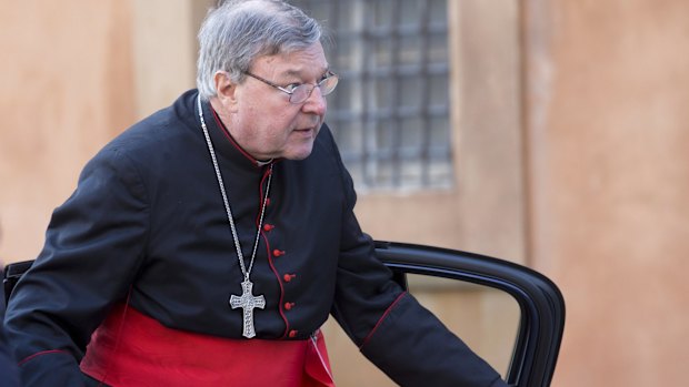 Cardinal Pell at the Vatican.