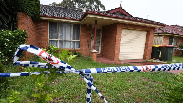 Police remained at the crime scene in Glenwood on Wednesday after Harjit Kaur was found dead.