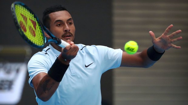 Australian No. 1 Nick Kyrgios says he wants to rise to the top of world tennis in the next five years. 