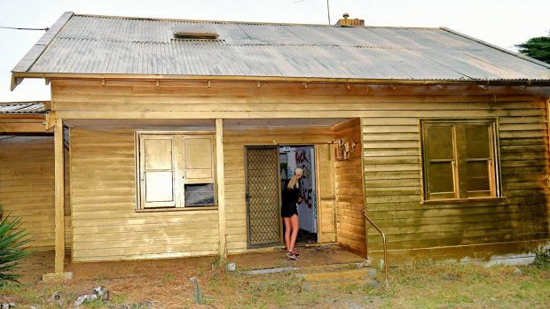 The 'gold house' on the corner of Greensborough Road and Torbay Street in Macleod.