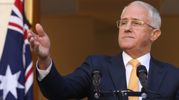 Andrew Liveris's Easter dinner host: Prime Minister Malcolm Turnbull.