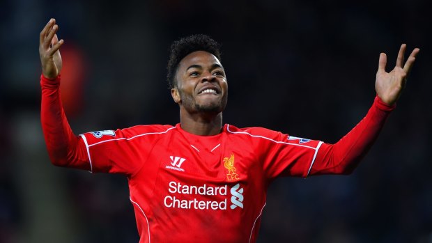 Controversial winger: Raheem Sterling.