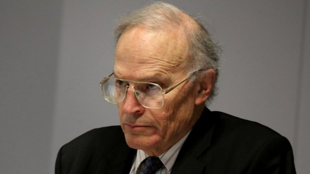 Royal commissioner Dyson Heydon during hearings.