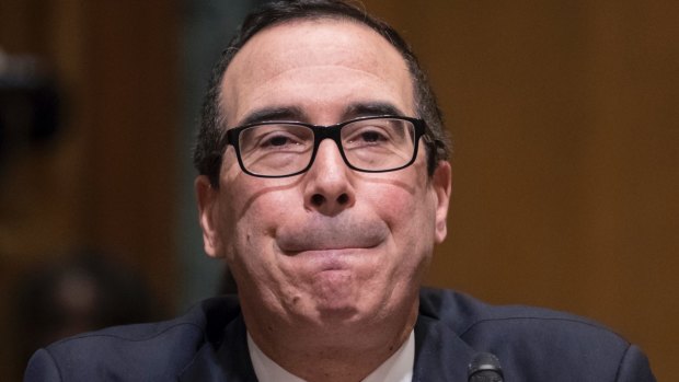 Treasury Secretary-designate Steven Mnuchin.