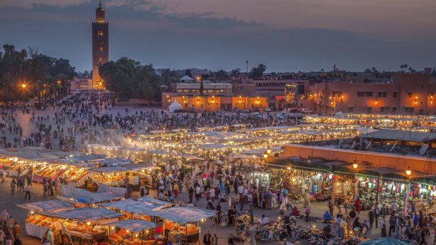Marrakesh by night.