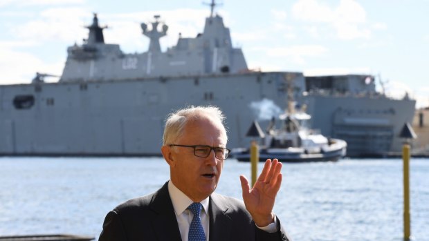 Prime Minister Malcolm Turnbull has warned over Labor's "vacillation".