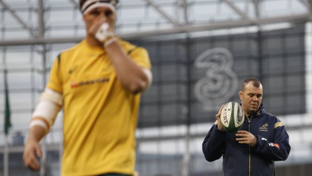 "We just want to show that we care in any small way we can": Michael Cheika.