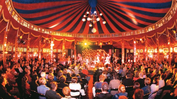 The Spiegeltent opens its doors this weekend outside Canberra Theatre.