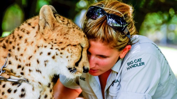 Cheetah Conservation Botswana's Jane Horgan.