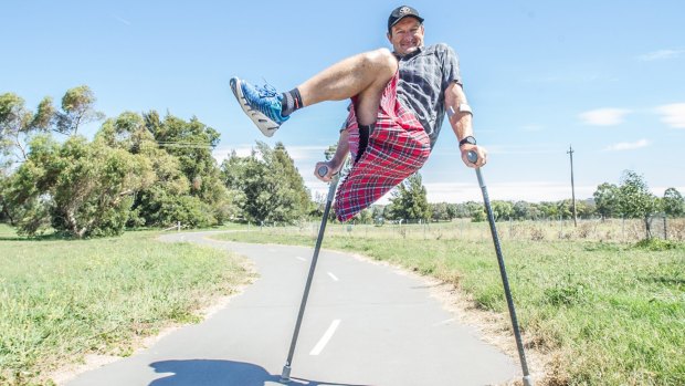 Michael Milton will wear a kilt as he looks for a third world record.