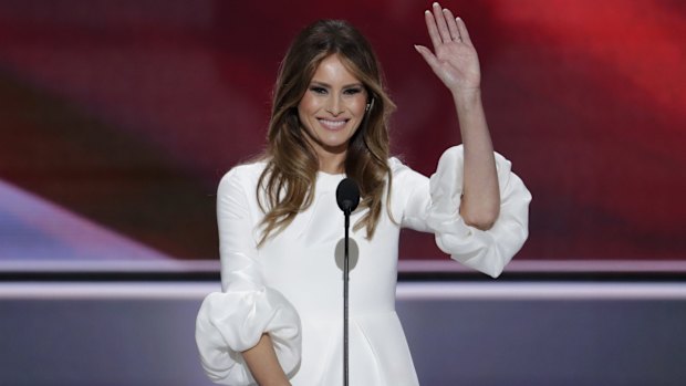 Melania Trump's Roksanda dress sold out within hours of her appearance at the Republican Convention in July.