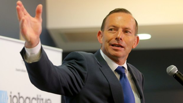  Prime Minister Tony Abbott.