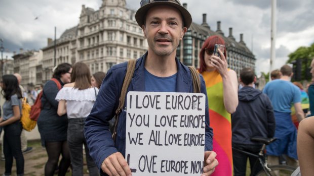 Not everyone in Britain wants to leave the European Union.