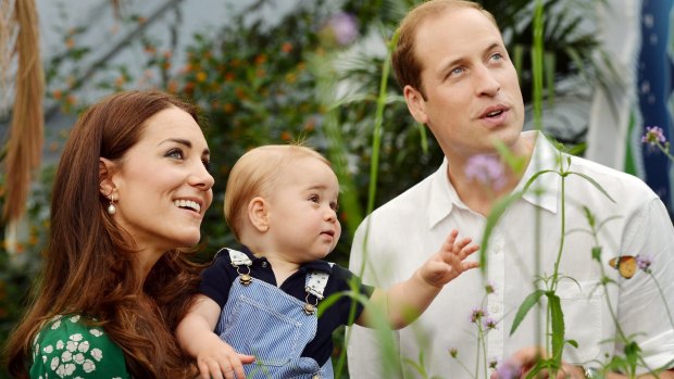 Prince George, the Duke and Duchess's first child, will turn two in July.