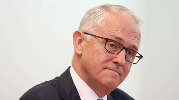 Malcolm Turnbull has come under fire over the refugee ban proposal. 