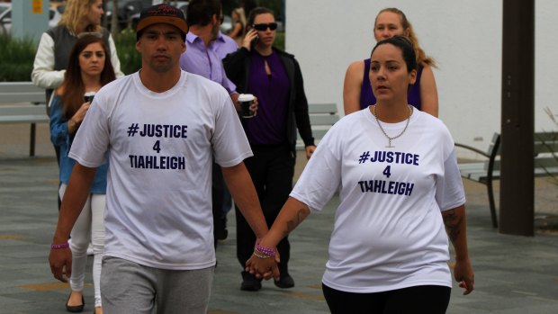 Cindy Palmer arrives at the Beenleigh Magistrates Court on Wednesday morning.