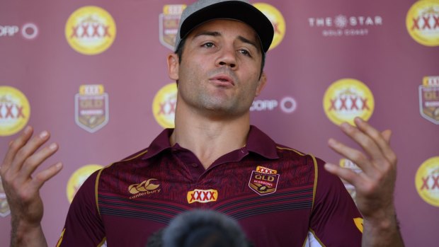 Uncertainty: Cooper Cronk has left his retirement decision up in the air.
