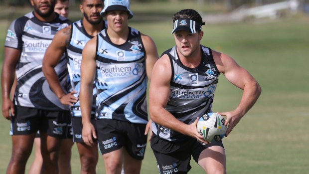 No to the Kiwi jersey: Cronulla recruit Chad Townsend wants to play State of Origin football.