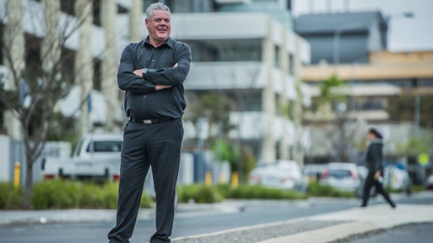 Belconnen Community Council chairman Glen Hyde is one of more than 3600 apartment dwellers in Belconnen. 