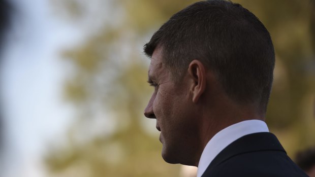 Admitted his office called UBS: Premier Mike Baird.