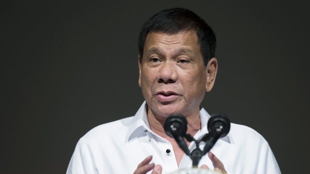 Philippine President Rodrigo Duterte has become famous for his brash talks and public outbursts.