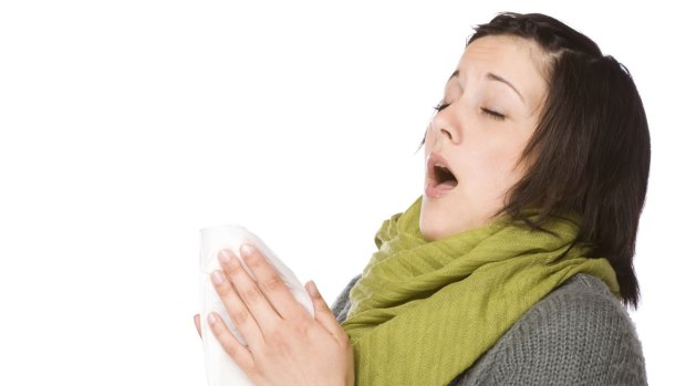 Sneeze face: Sneezing is an involuntary response, and it's nearly impossible to hold one back.