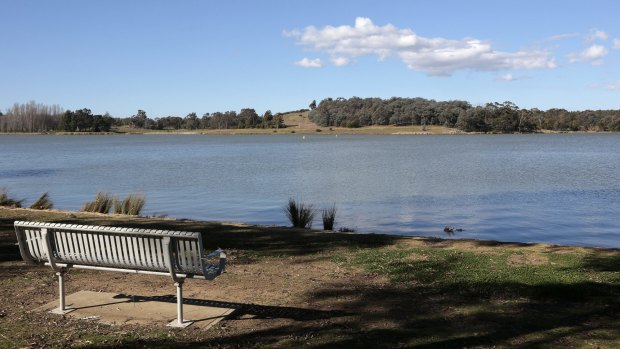 Lake Ginninderra is a big drawcard for people living in high-density units.