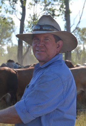 Fifth-generation grass-fed cattle farmer Ian McCamley.