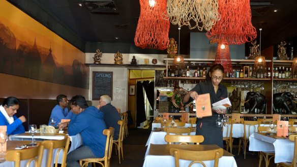 The Elephant Corridor serves Indian and Sri Lankan food.