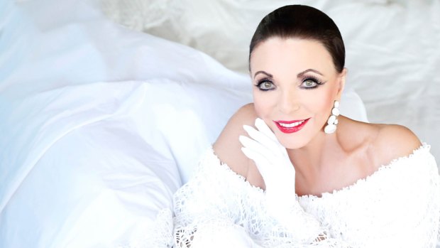 Dame Joan Collins will do the honours as SS Joie de Vivre's godmother.