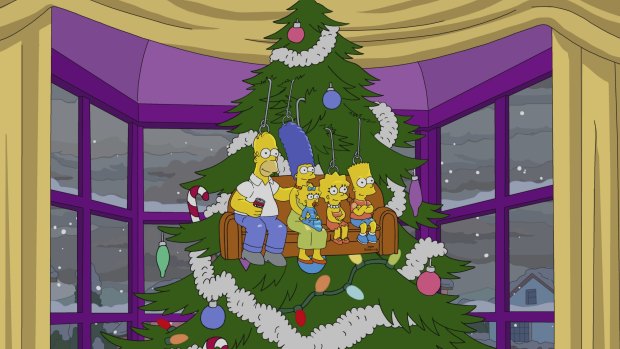 The Simpsons: Sideshow Bob gets contracted as this year's mall Santa.