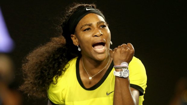 Through to the final: Serena Williams.