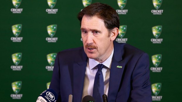 Cricket Australia CEO James Sutherland.