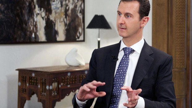 In an apparent response to the Bild interview with Russian President Vladimir Putin, Syrian President Bashar al-Assad had nothing to say on Mr Putin's suggestion Mr Assad may be given asylum in Russia. 