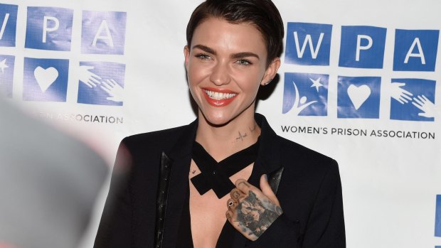 Ruby Rose at the "Orange is the New Black" Season 3 screening benefiting the Women's Prison Association in the US.