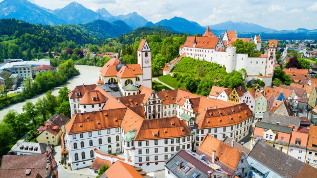 Factor time in Fussen into your castle-hopping Bavarian itinerary, because it's a treat.